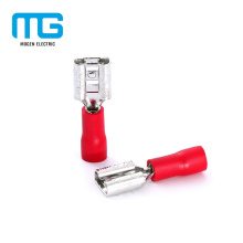 Factory Supply Insulated Double Crimp Female Disconnects Terminal